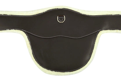 Henri de Rivel Anatomic Jumping Belly Guard Girth with Sherpa Fleece