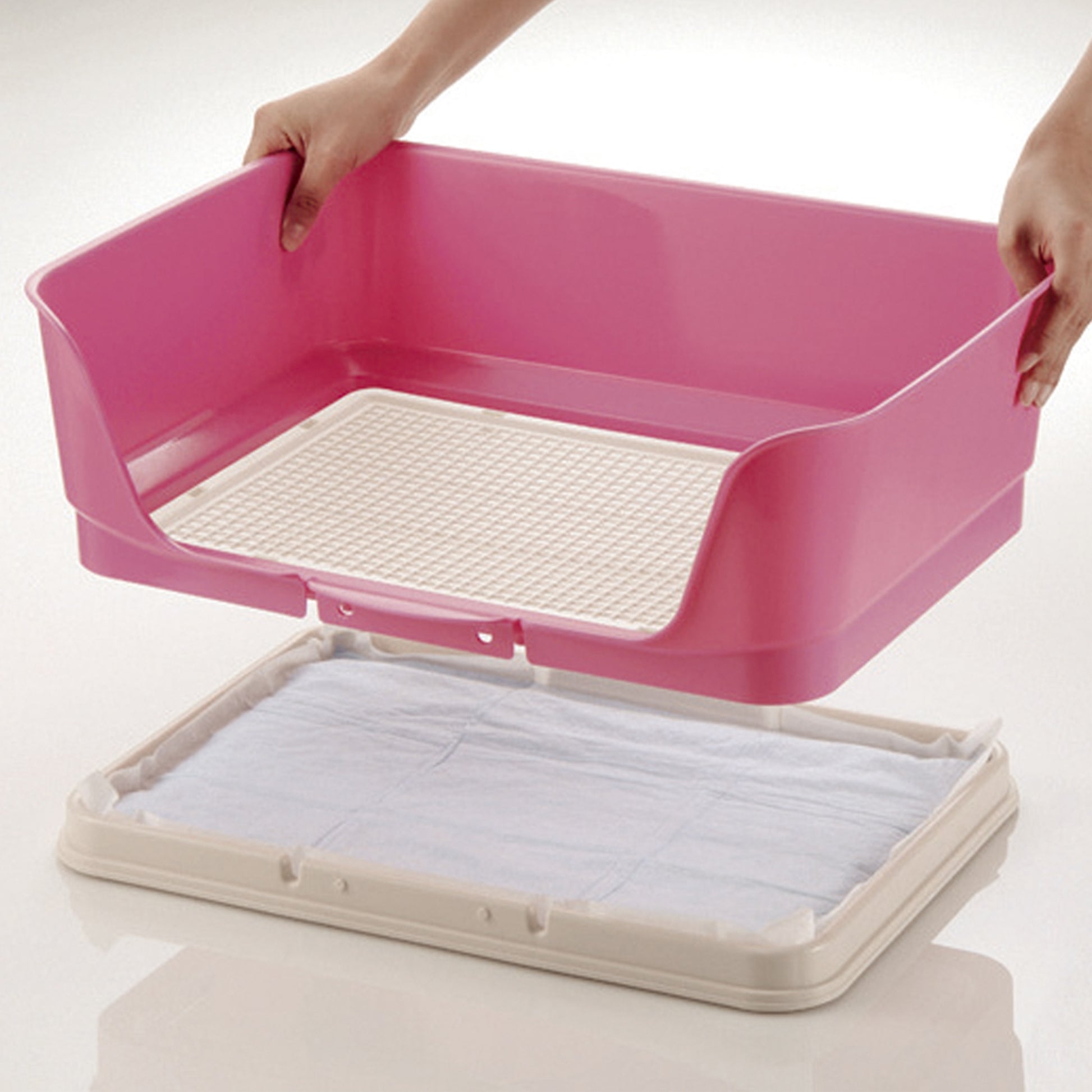 Richell PAW TRAX Splash Free Potty Pad Tray