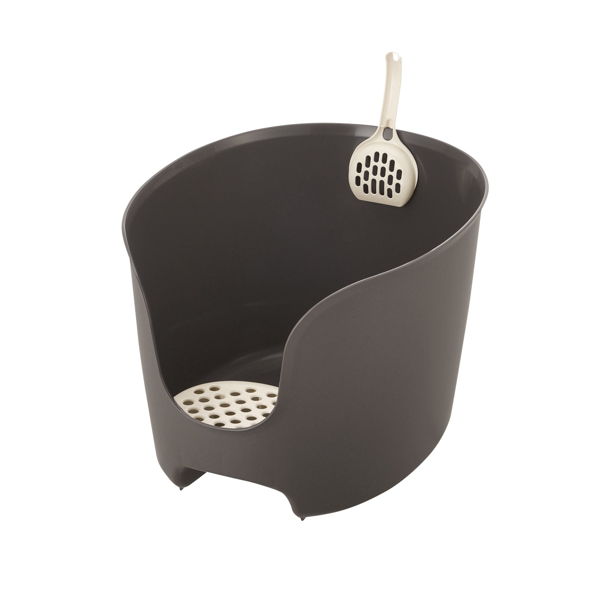 Richell PAW TRAX High Wall Cat Litter Box