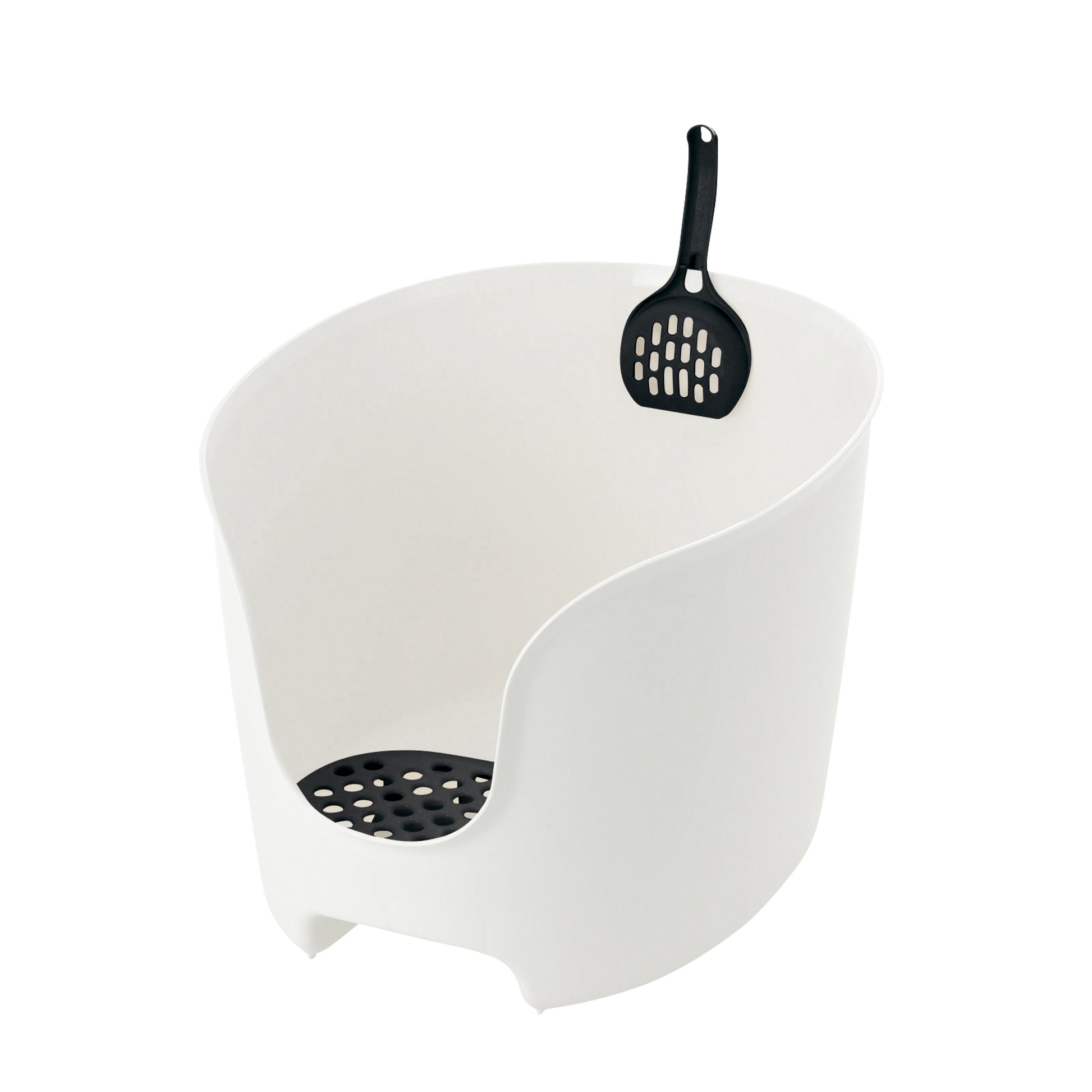 Richell PAW TRAX High Wall Cat Litter Box