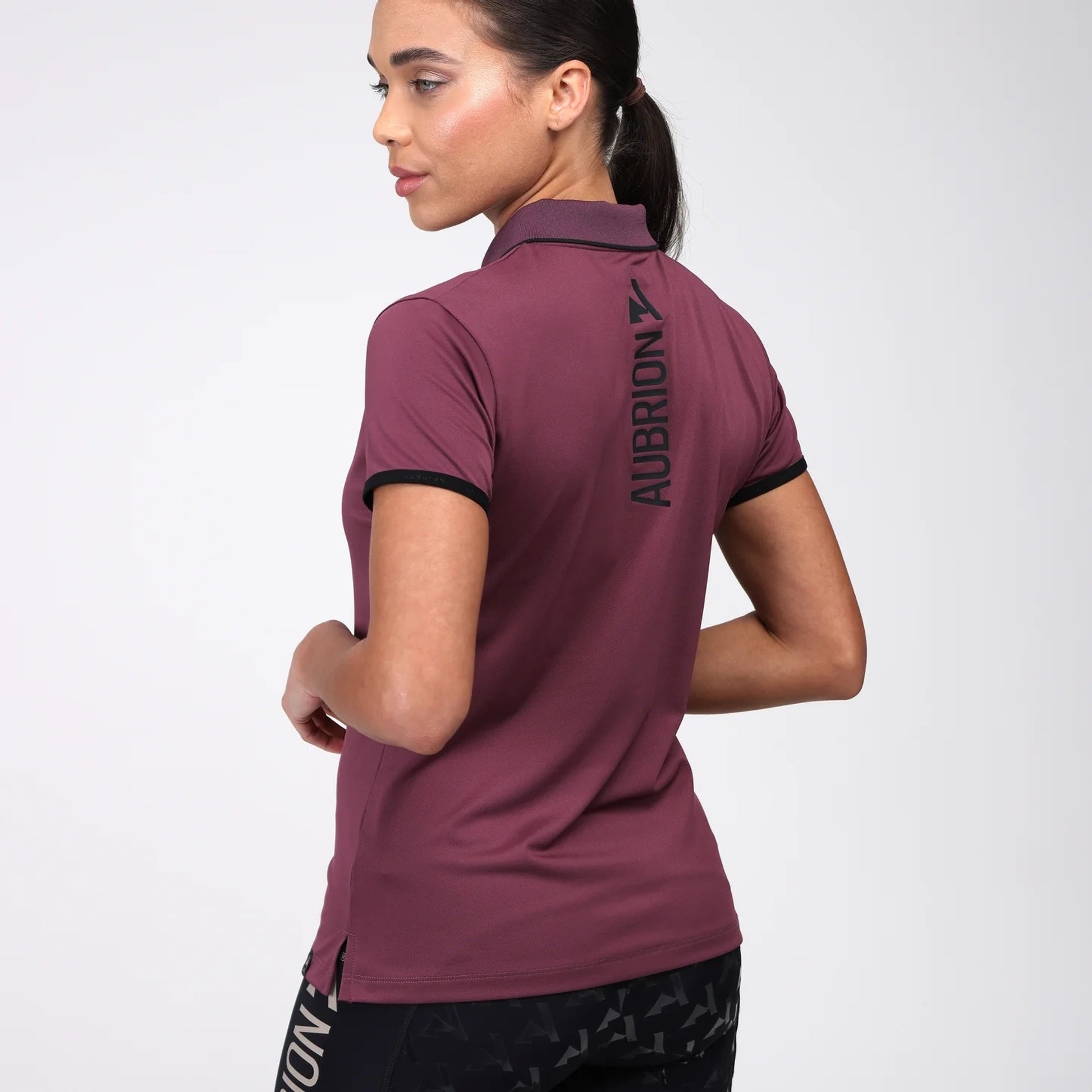 Aubrion React Short Sleeve Tech Polo