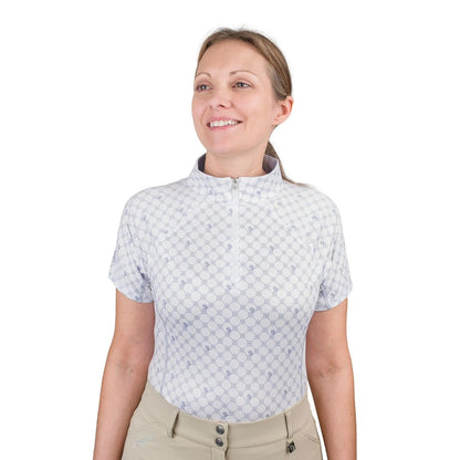 Romfh 1/4 Zip SS Print Sunshirt