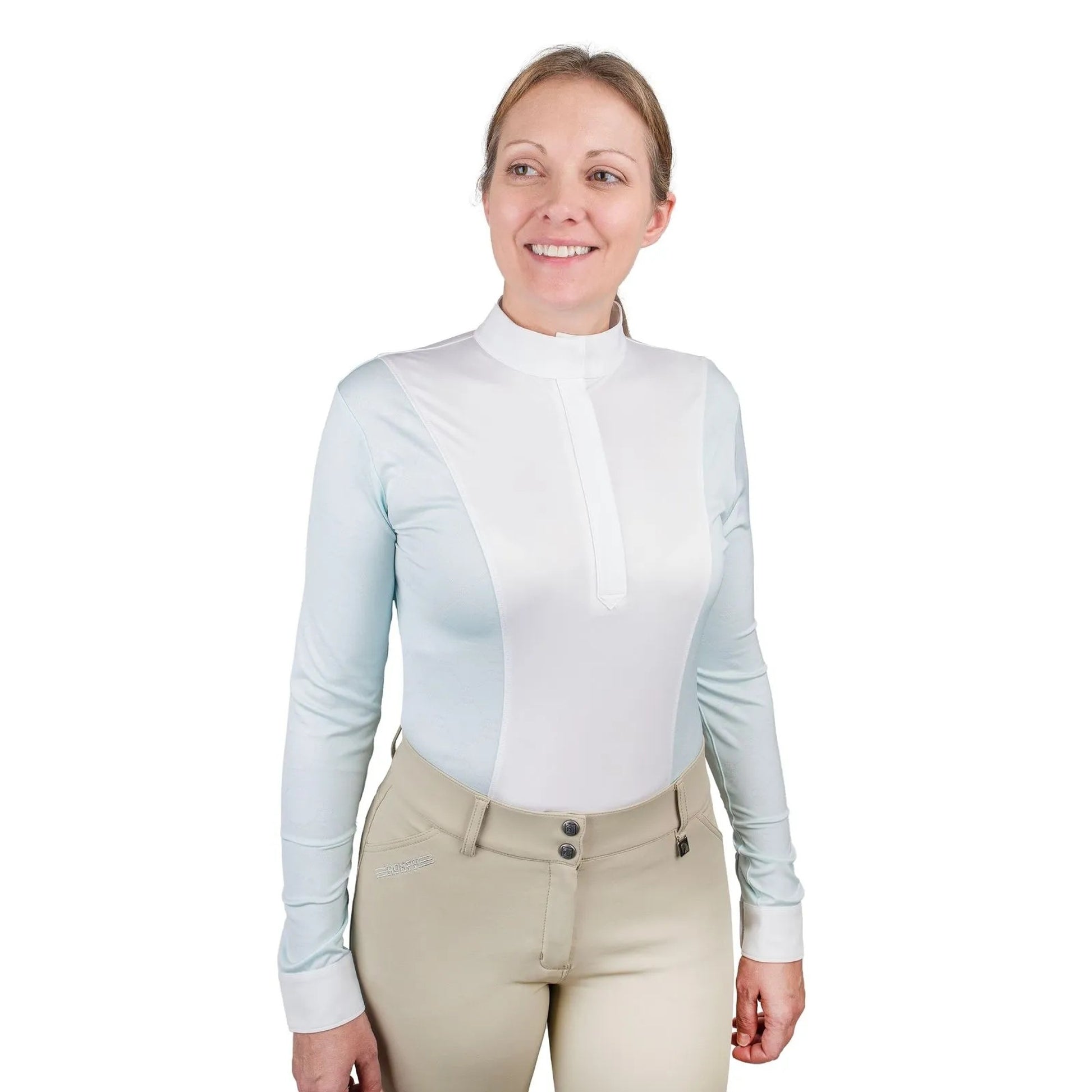 Romfh Ladies Logo LS Show Shirt