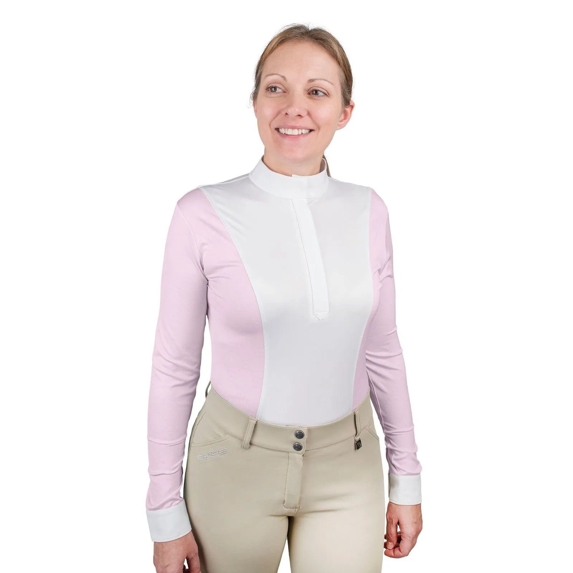 Romfh Ladies Logo LS Show Shirt