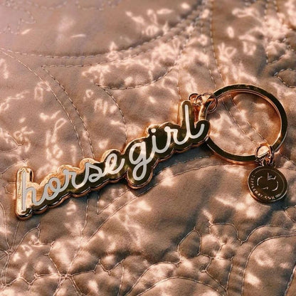 Dapplebay Horse Girl Keychain