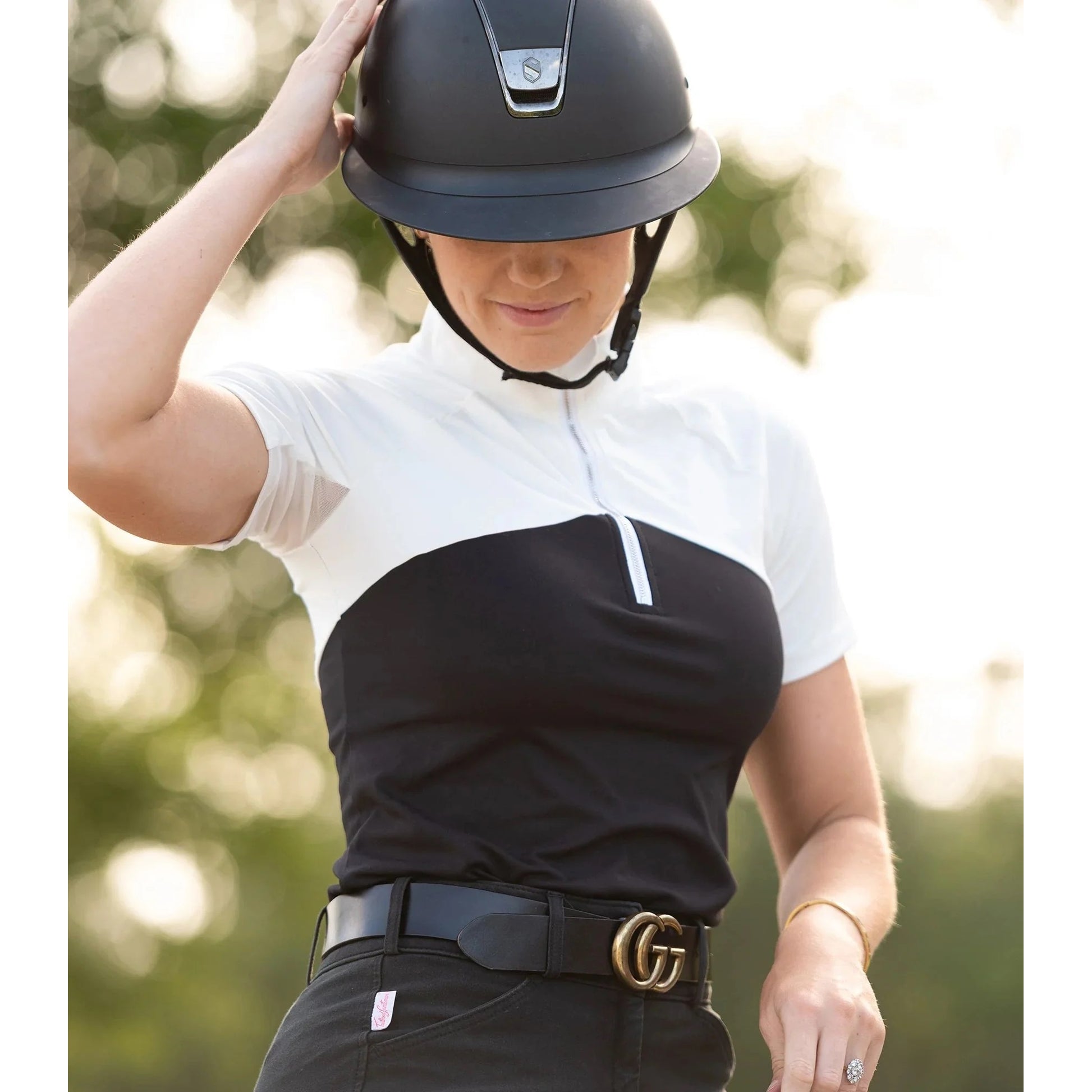 Dapplebay Ladies Short Sleeve Riding Top