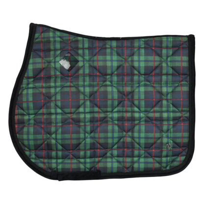 Dapplebay Holiday Plaid Jump Saddle Pad