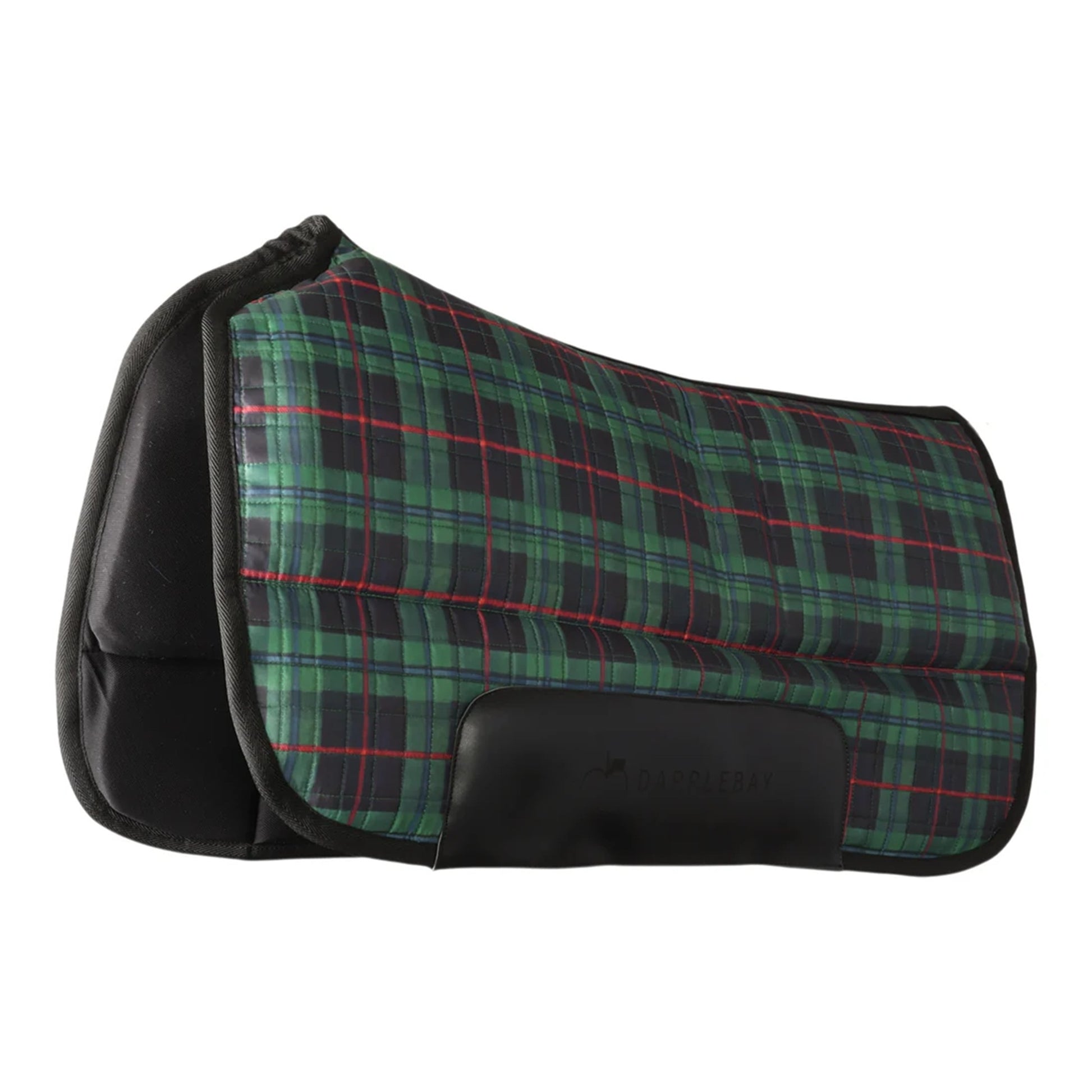 Dapplebay Holiday Plaid Western Saddle Pad