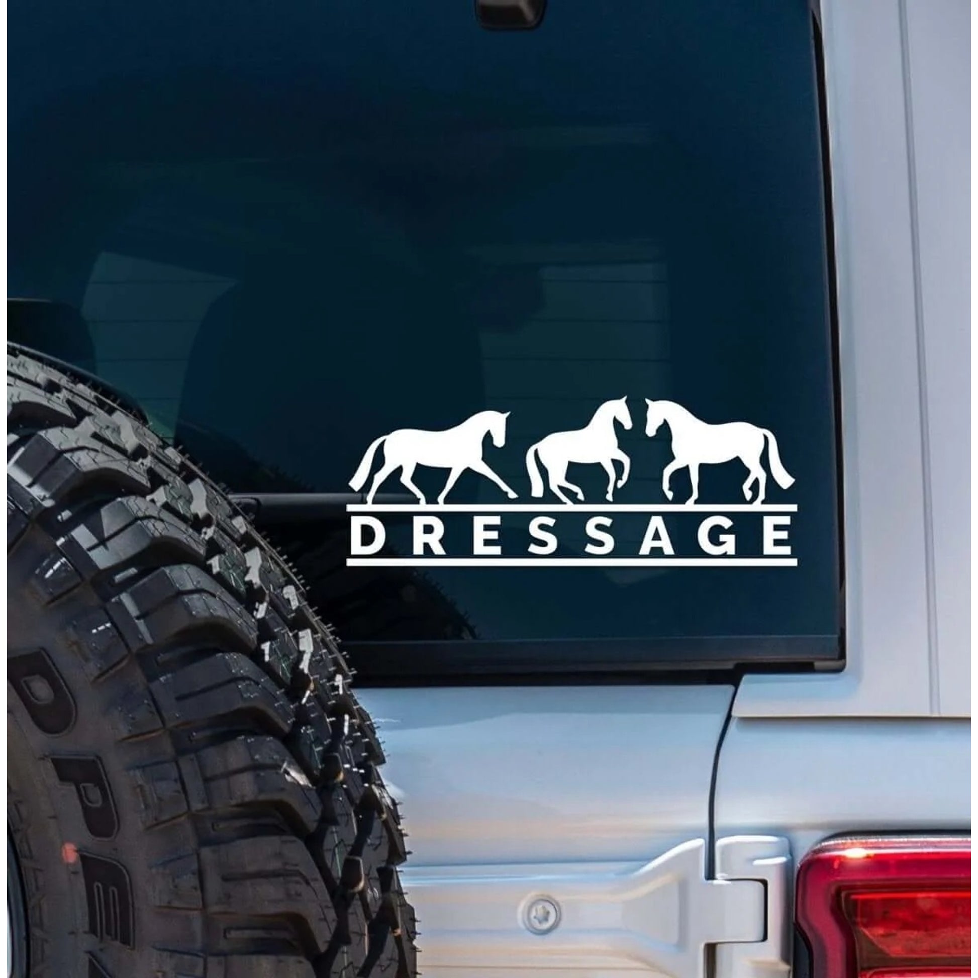 Dapplebay Dressage Vinyl Decal