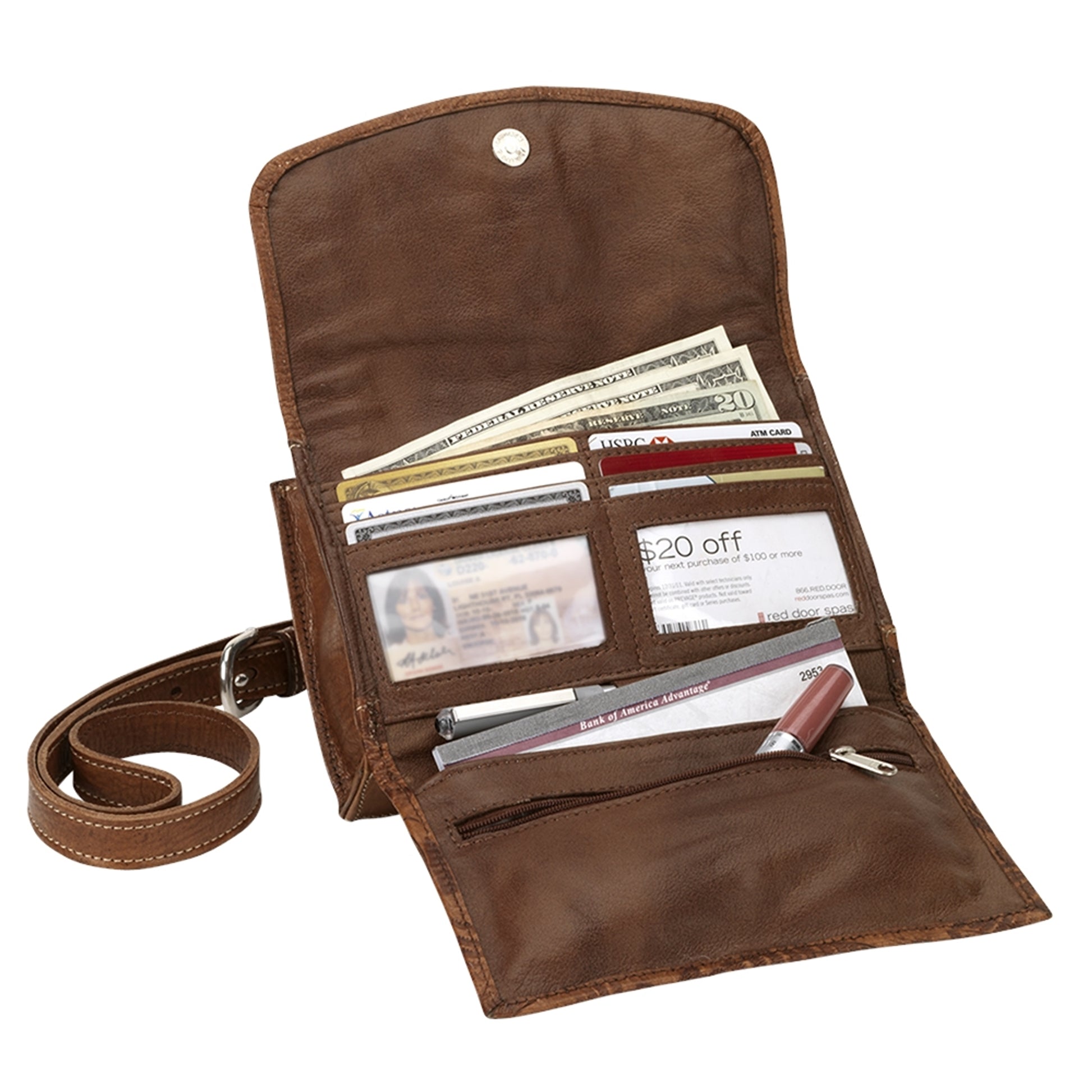 American West Texas Two Step Small Crossbody Bag/Wallet
