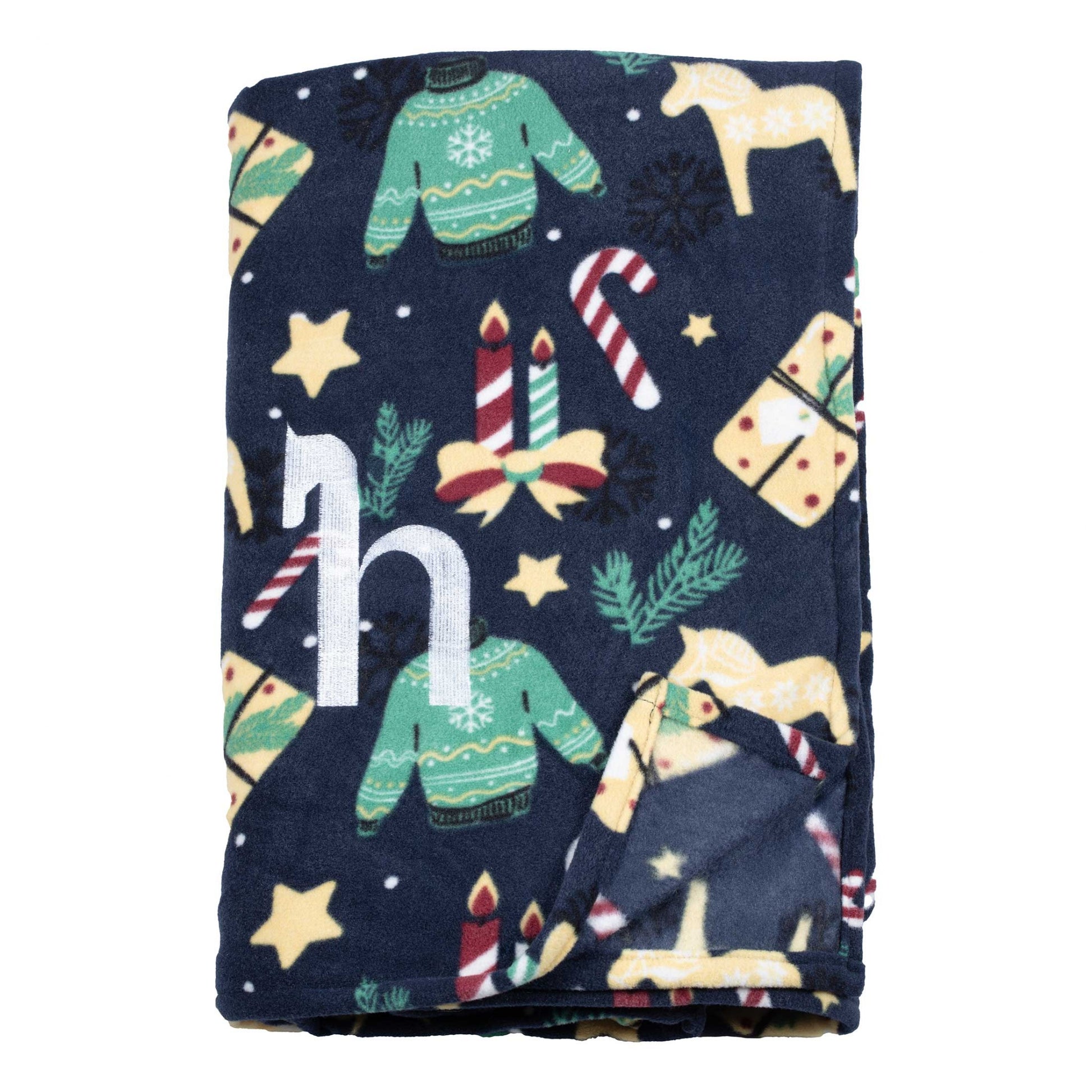 Horze Santa Christmas Throw Blanket