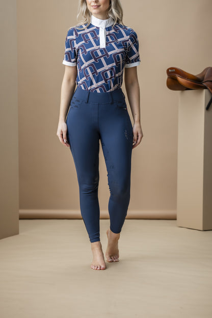 Alessandro Albanese Ladies Fina Knee Grip Hybrid Breeches
