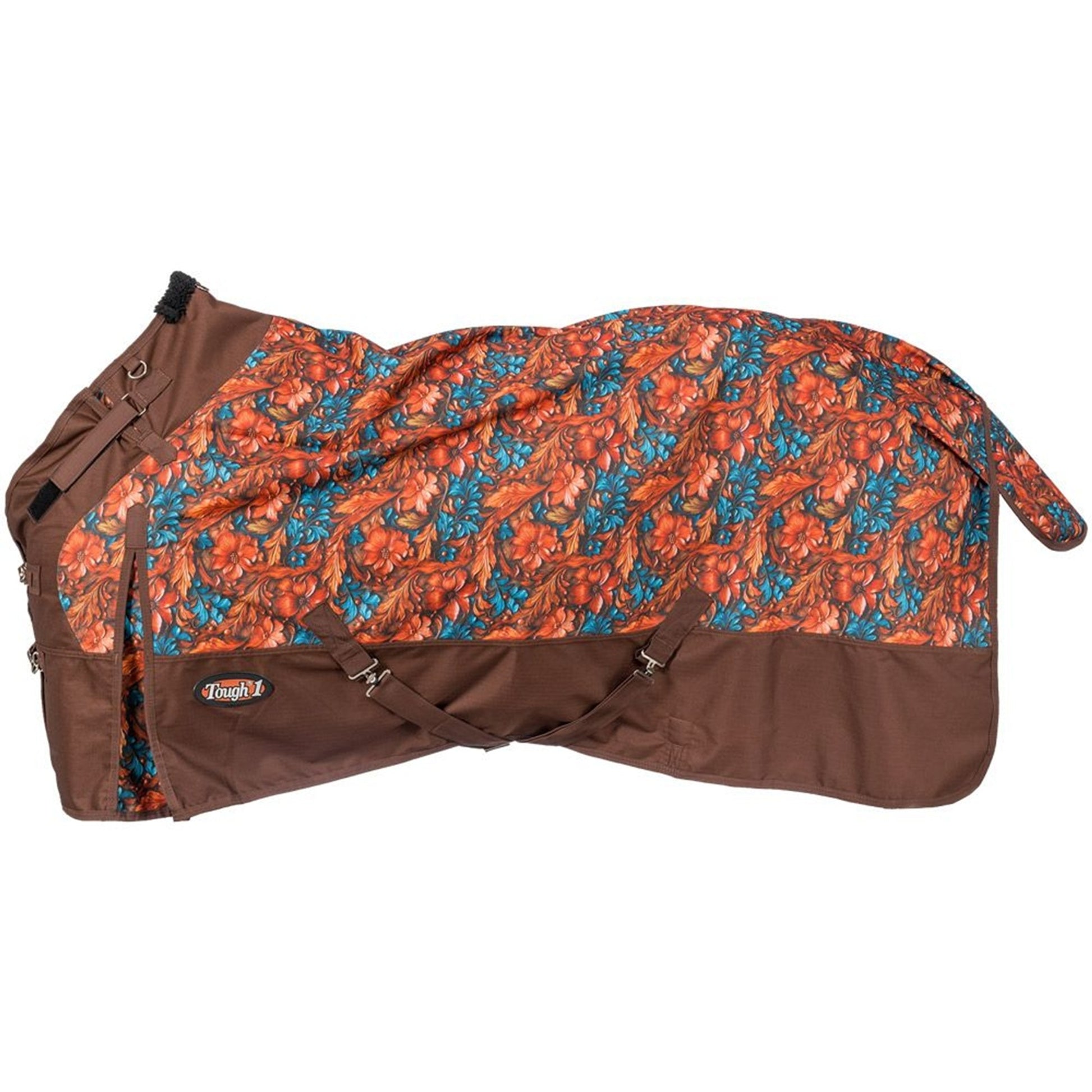 Tough1 1200D Hand Carved Turnout Blanket with Snuggit