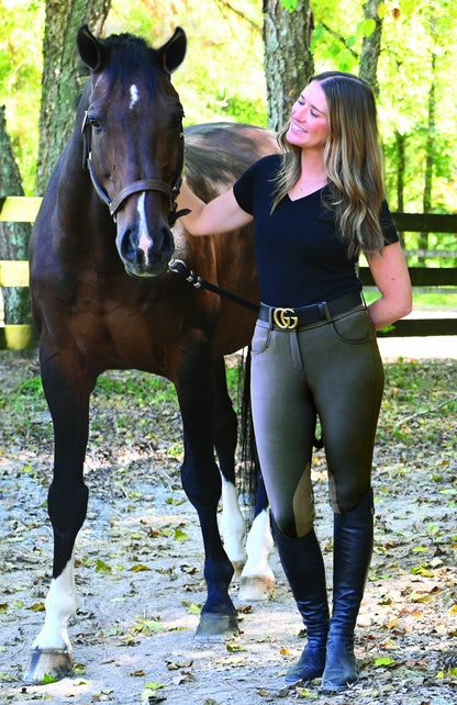 OEQ Ladies Wendy Knee Patch Breech