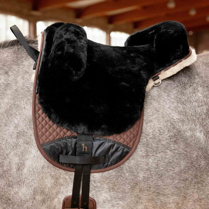 Horze Sheepskin Bareback Saddle