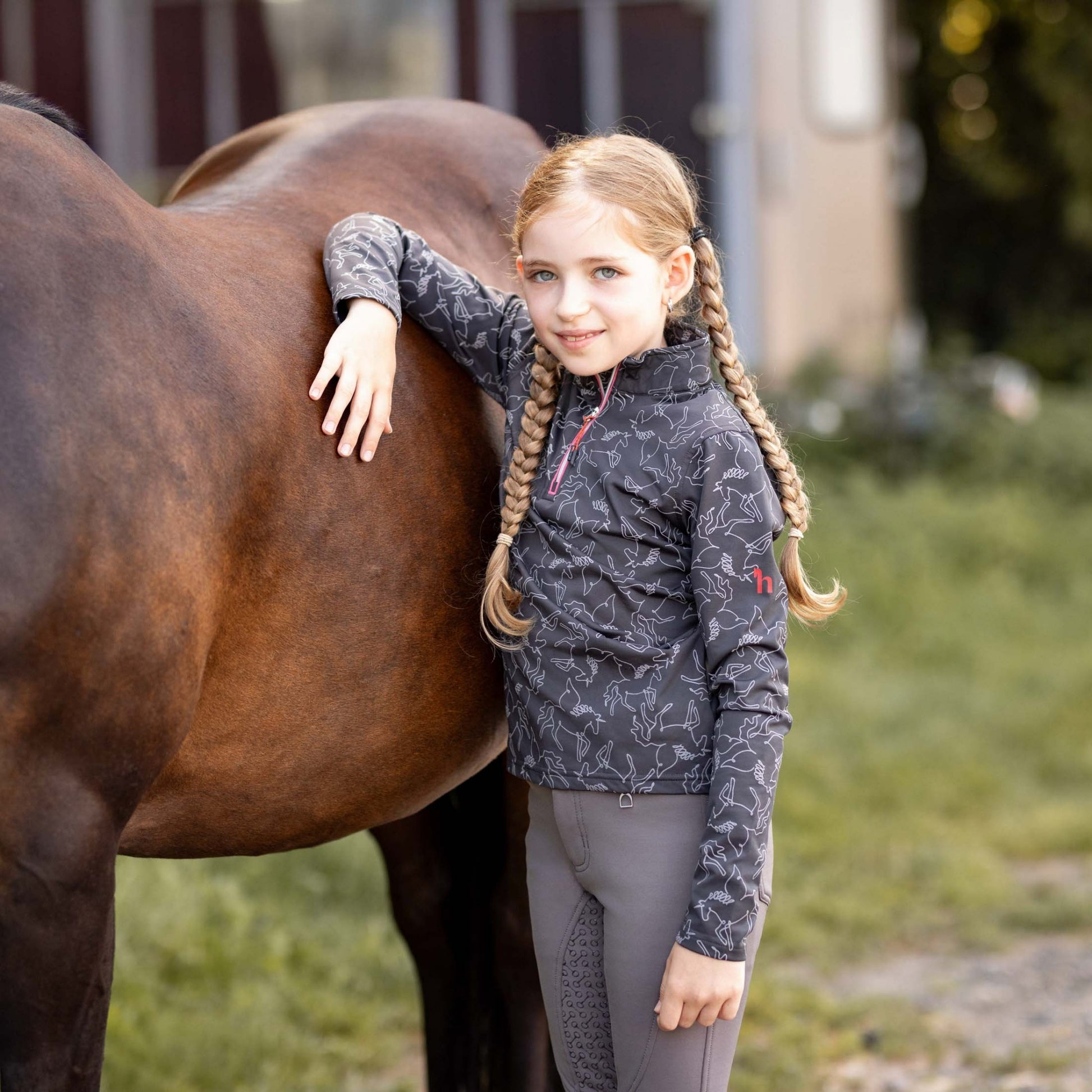 Horze Pegasus Kids Winter Training Shirt