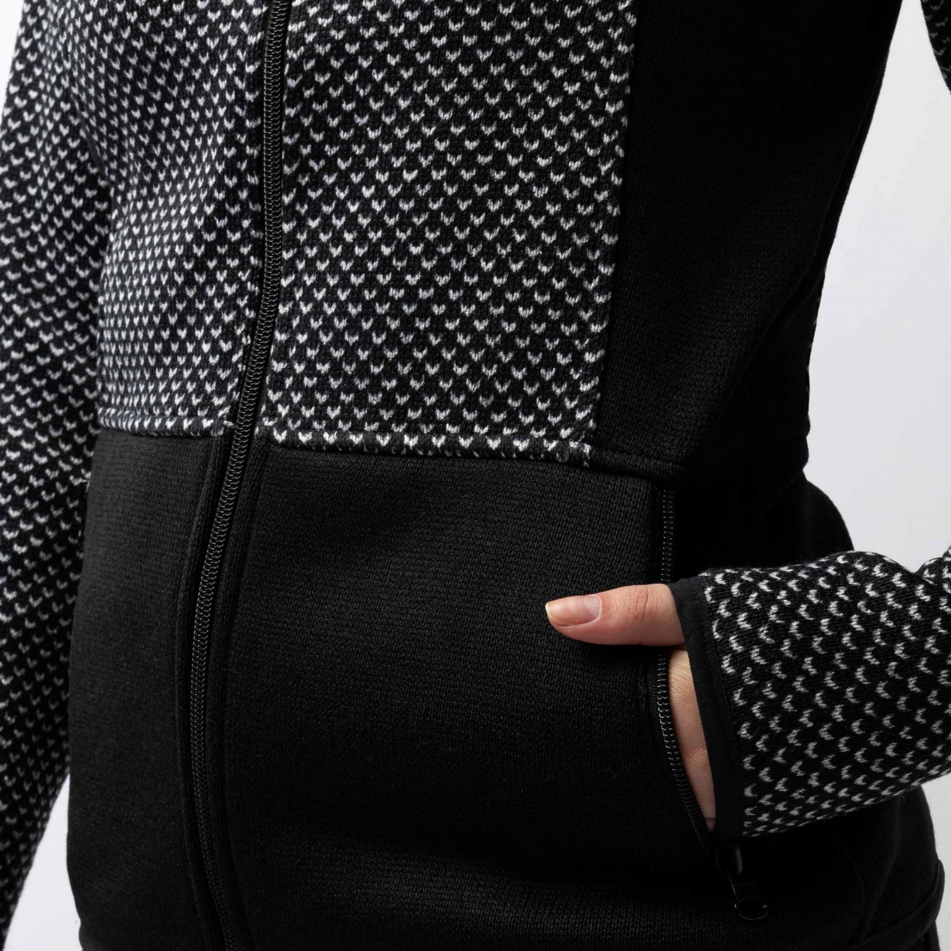Horze Neve Ladies Fleece Knit Jacket