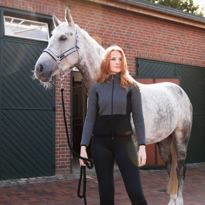 Horze Neve Ladies Fleece Knit Jacket