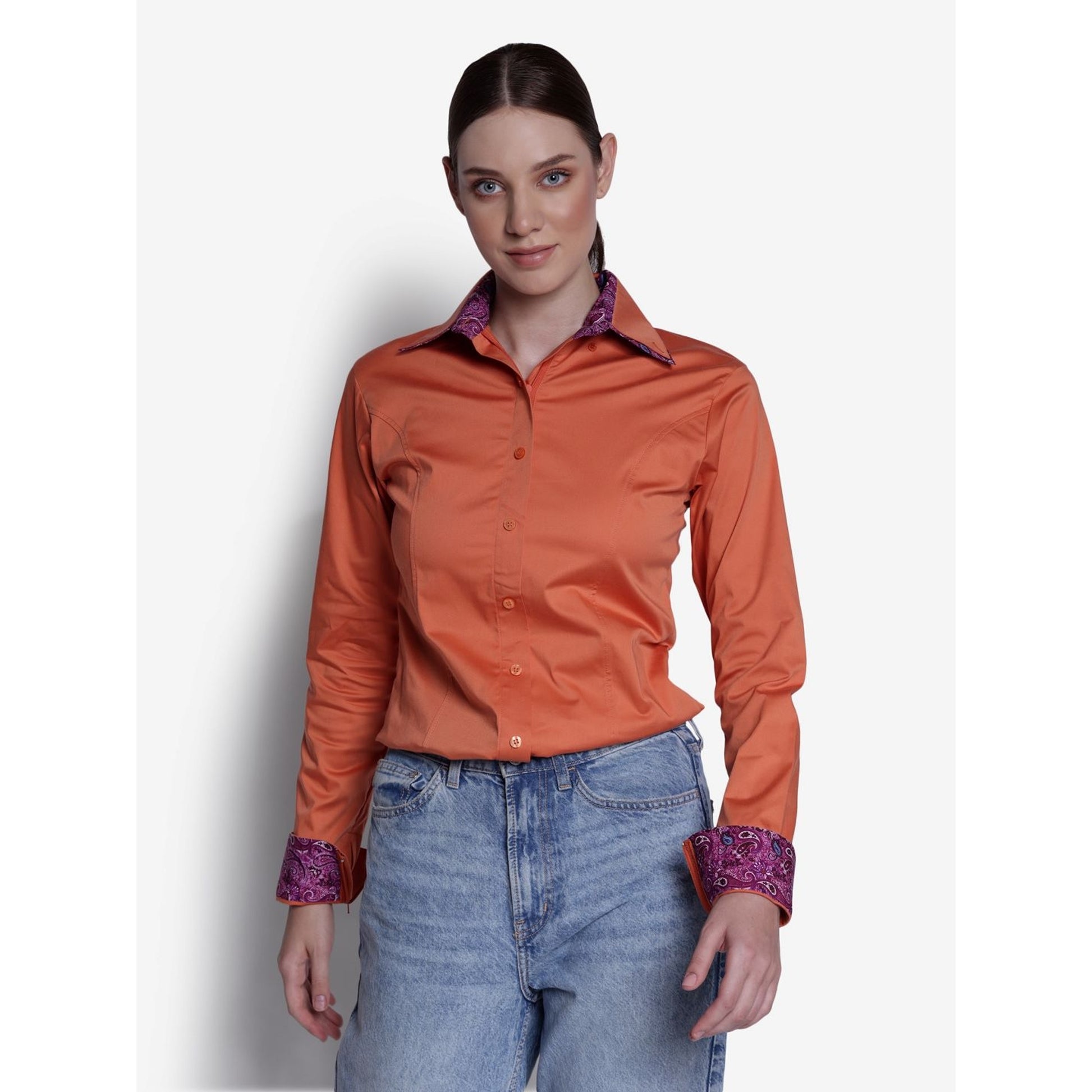 TuffRider Ladies ADEY Double Collar Shirt