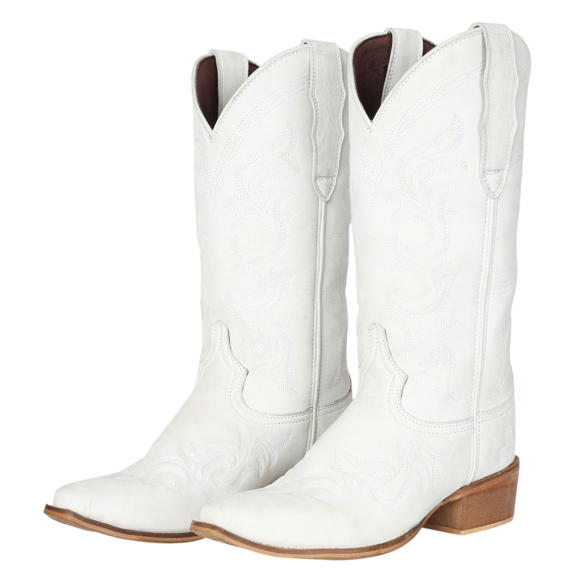 TuffRider Ladies Snip Toe Paris Embroidered Western Boots