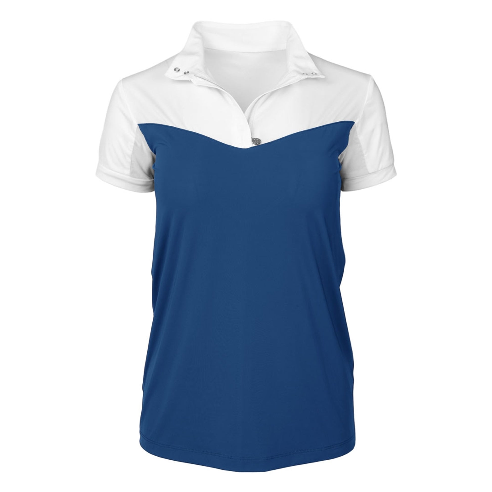 Dapplebay Lady 1/4 Zip Short Sleeve Show Top