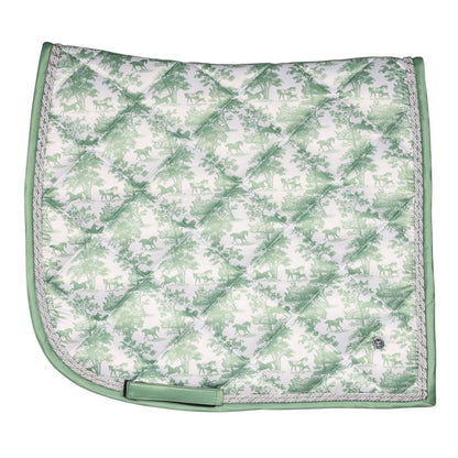 Dapplebay Equestrian Toile Dressage Saddle Pad