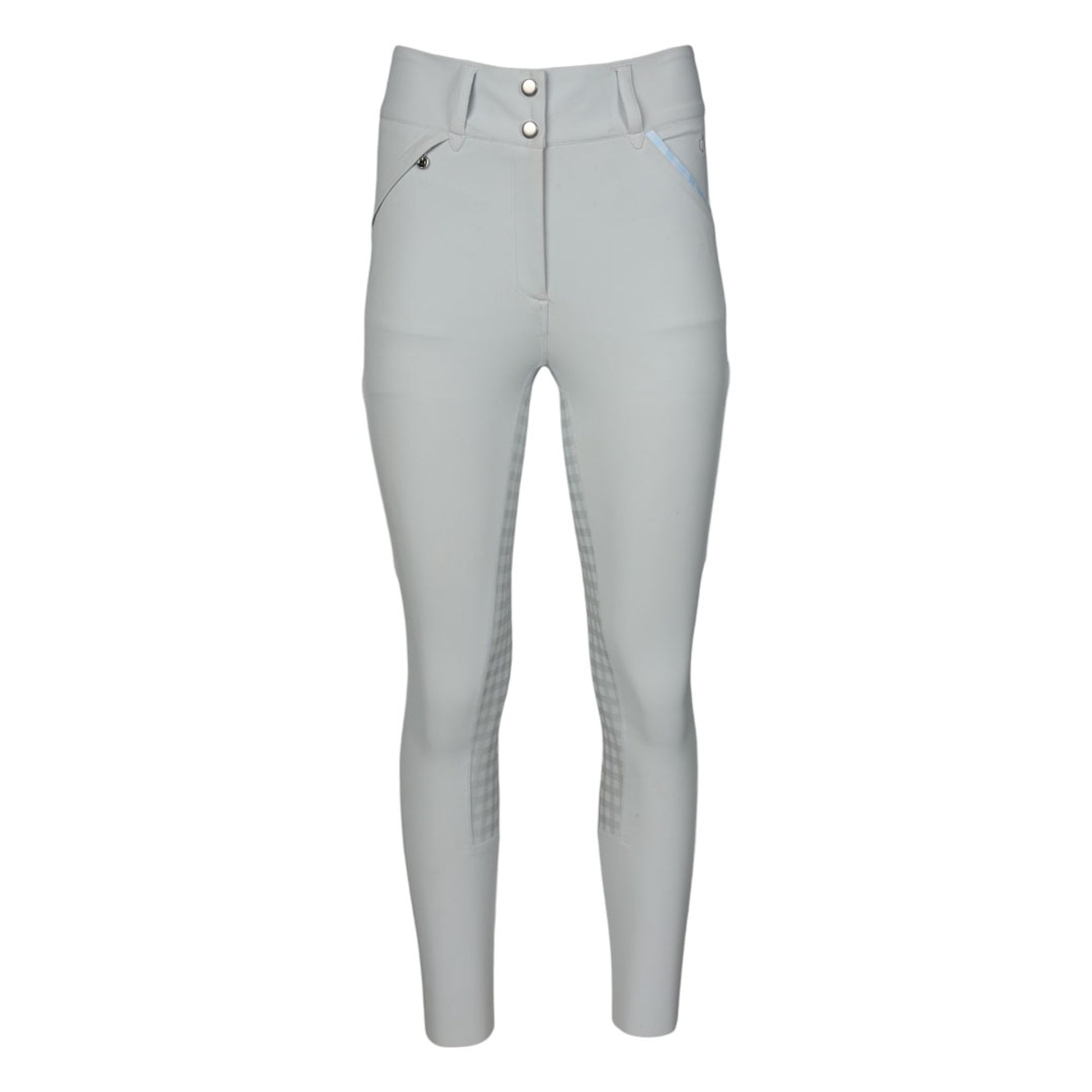 Dapplebay Ladies Gingham Compression Full Seat Breeches