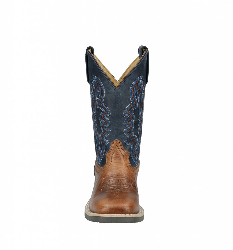 Smoky Mountain Childs Rustler Square Toe Leather Boots