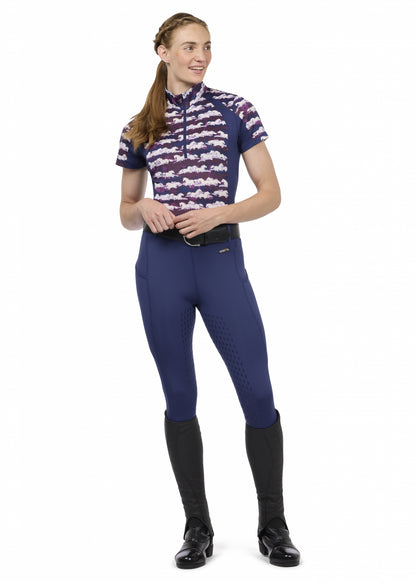 Kerrits EquiBreeze Ice Fil Short Sleeve Shirt - Print