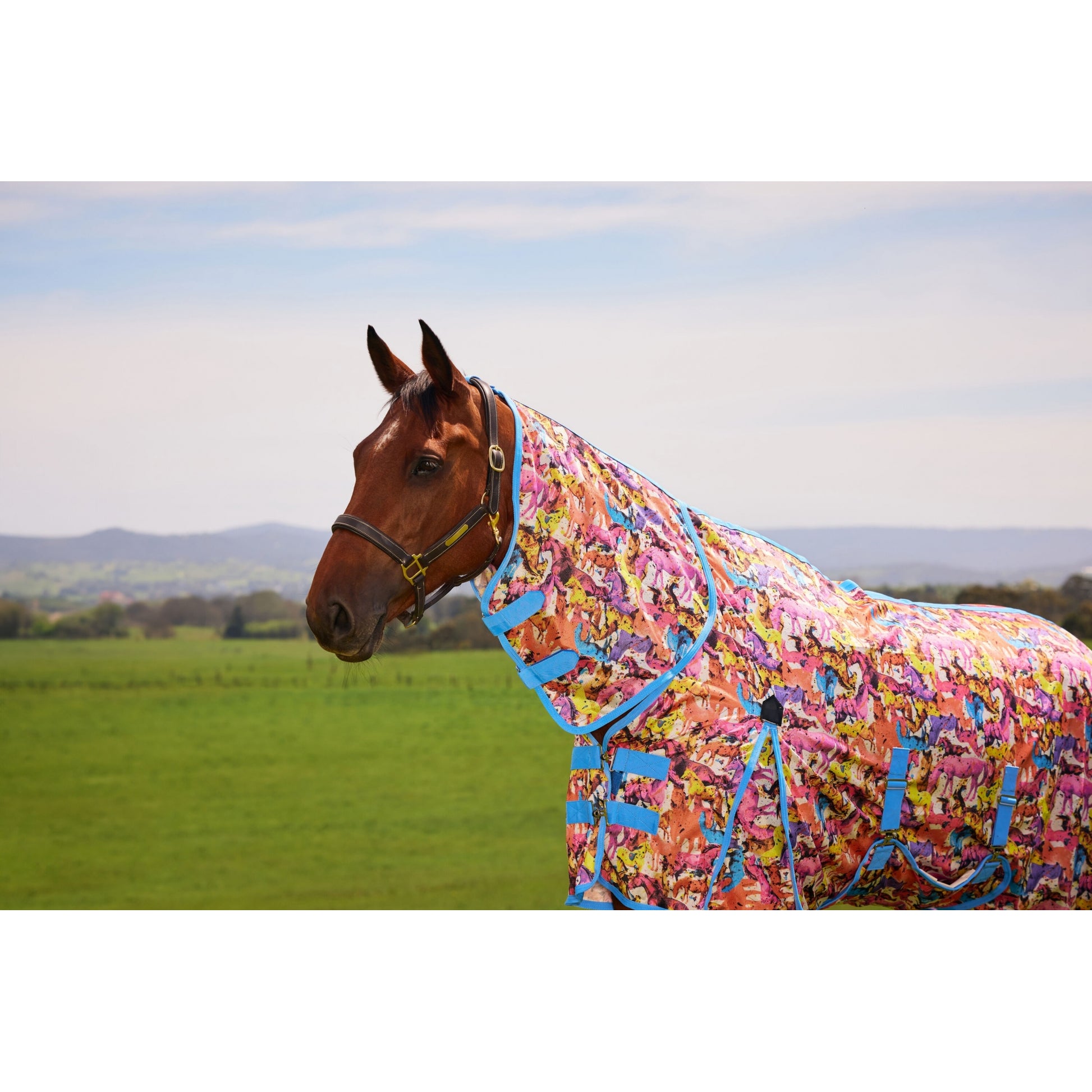 Saxon Mesh Combo Neck Fly Sheet