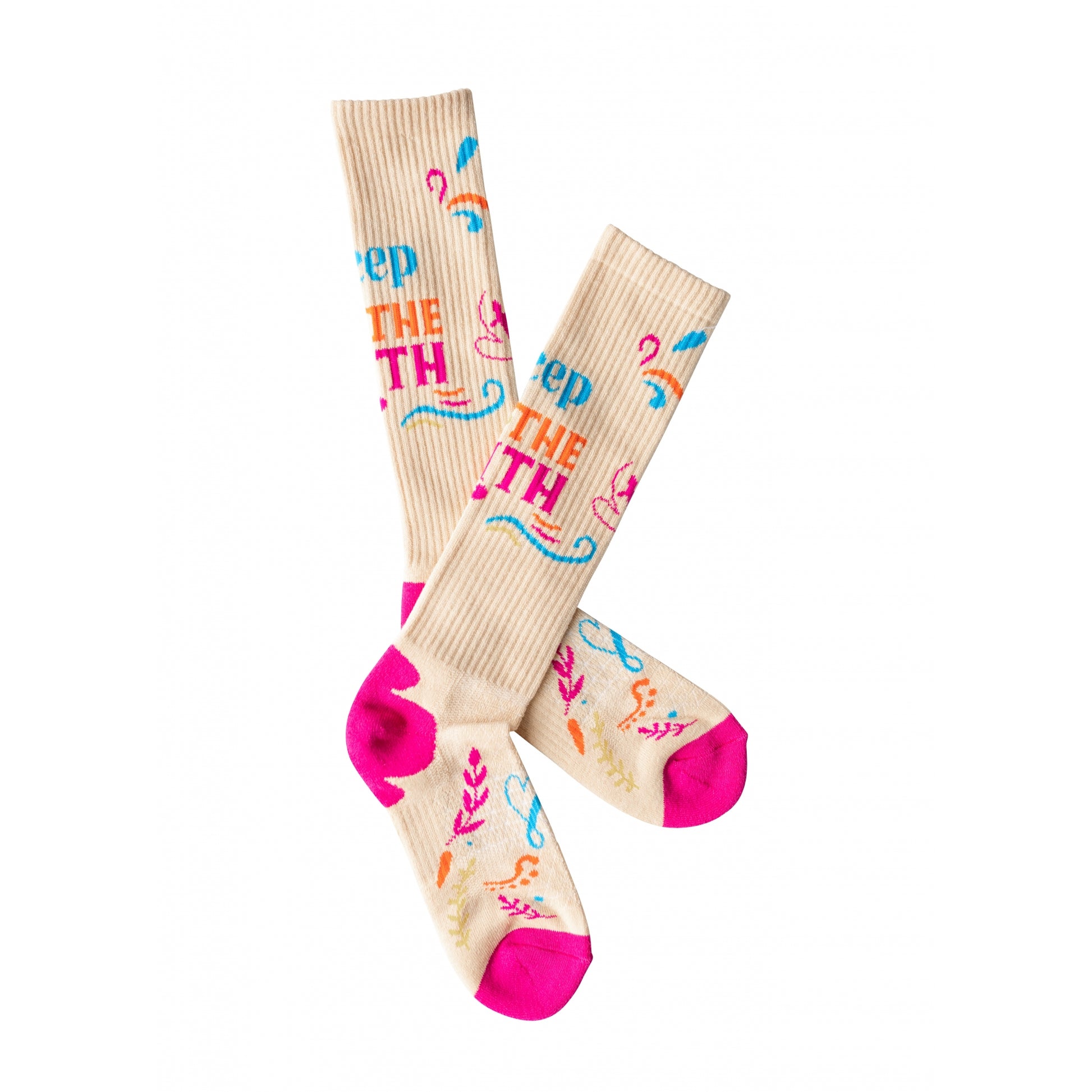 Lucky Chuck Keep The Faith Socks
