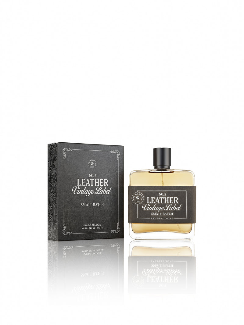 No. 2 Leather Vintage Label Small Batch