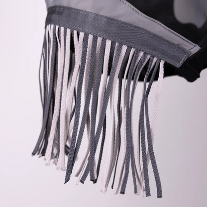 Shires FlyGuard Pro Fine Mesh Fly Mask with Ears & Nose Fringe