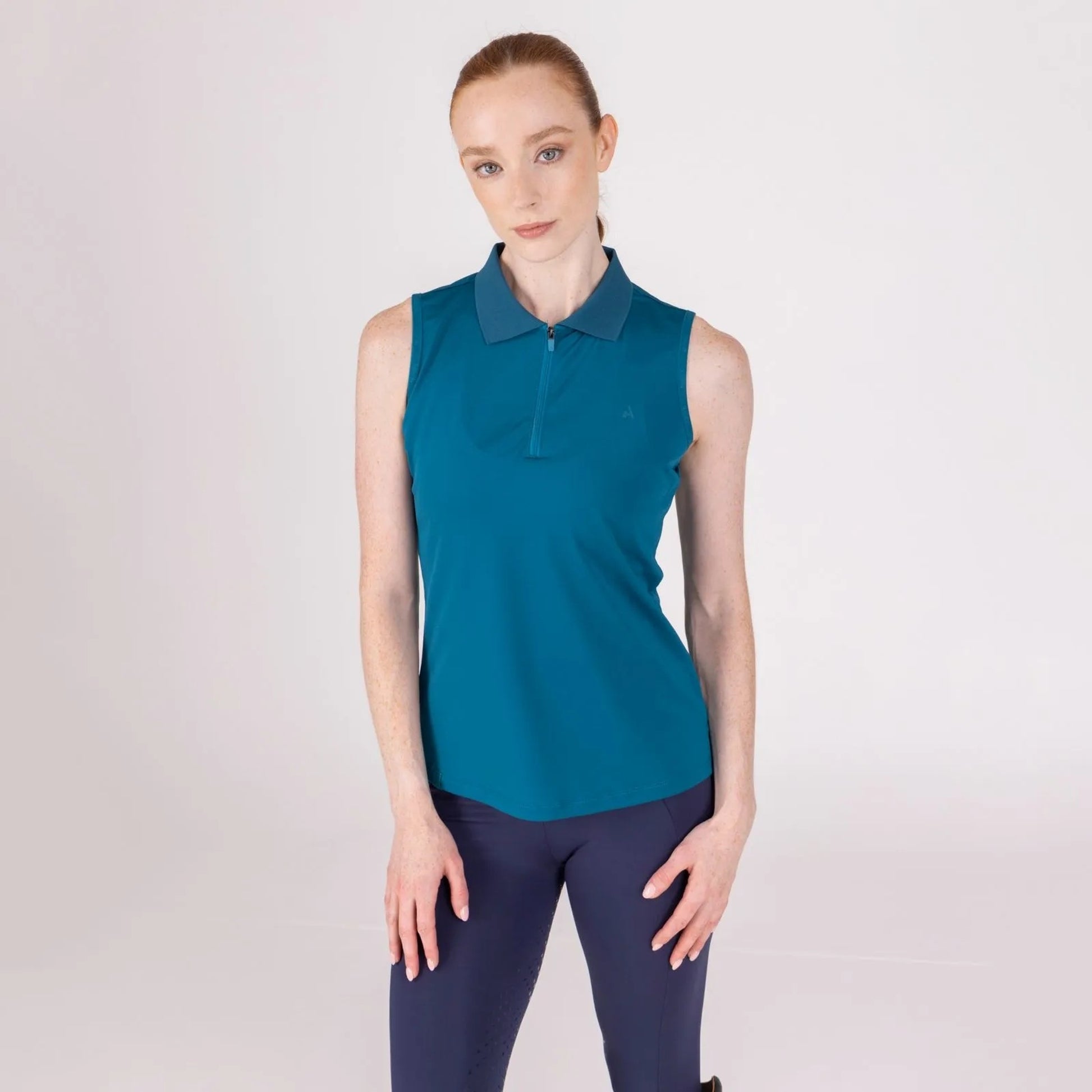 Shires Aubrion React Sleeveless Tech Polo