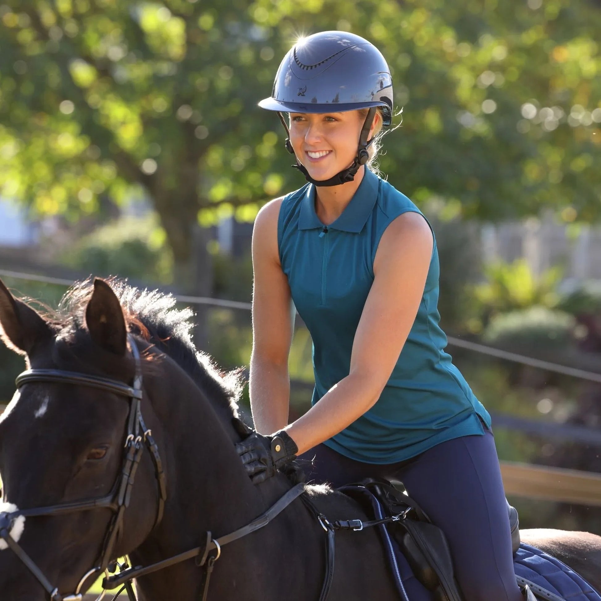Shires Aubrion React Sleeveless Tech Polo
