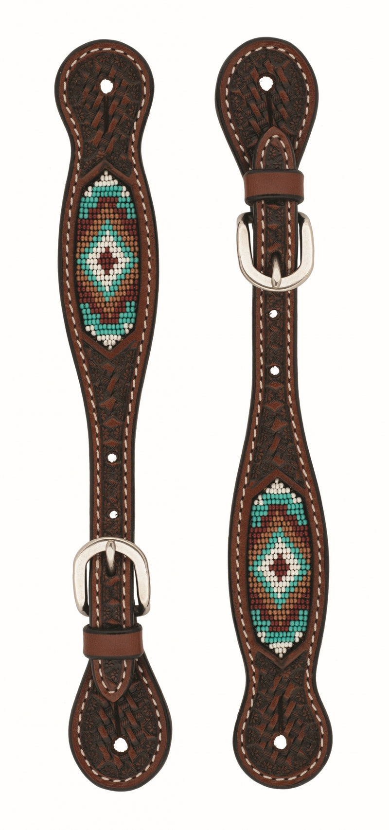 Weaver Beaded Spur Straps