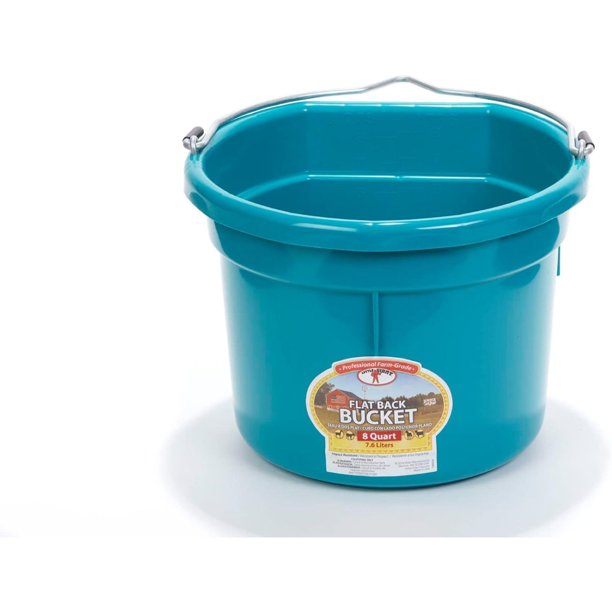 Flatback Bucket For Goats/Sheep/Miniature Horses