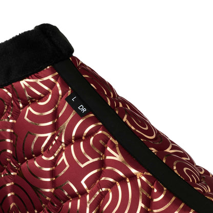 Weatherbeeta Spark Foil Print Dressage Saddle Pad