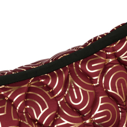 Weatherbeeta Spark Foil Print Dressage Saddle Pad
