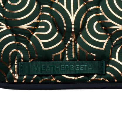 Weatherbeeta Spark Foil Print Dressage Saddle Pad