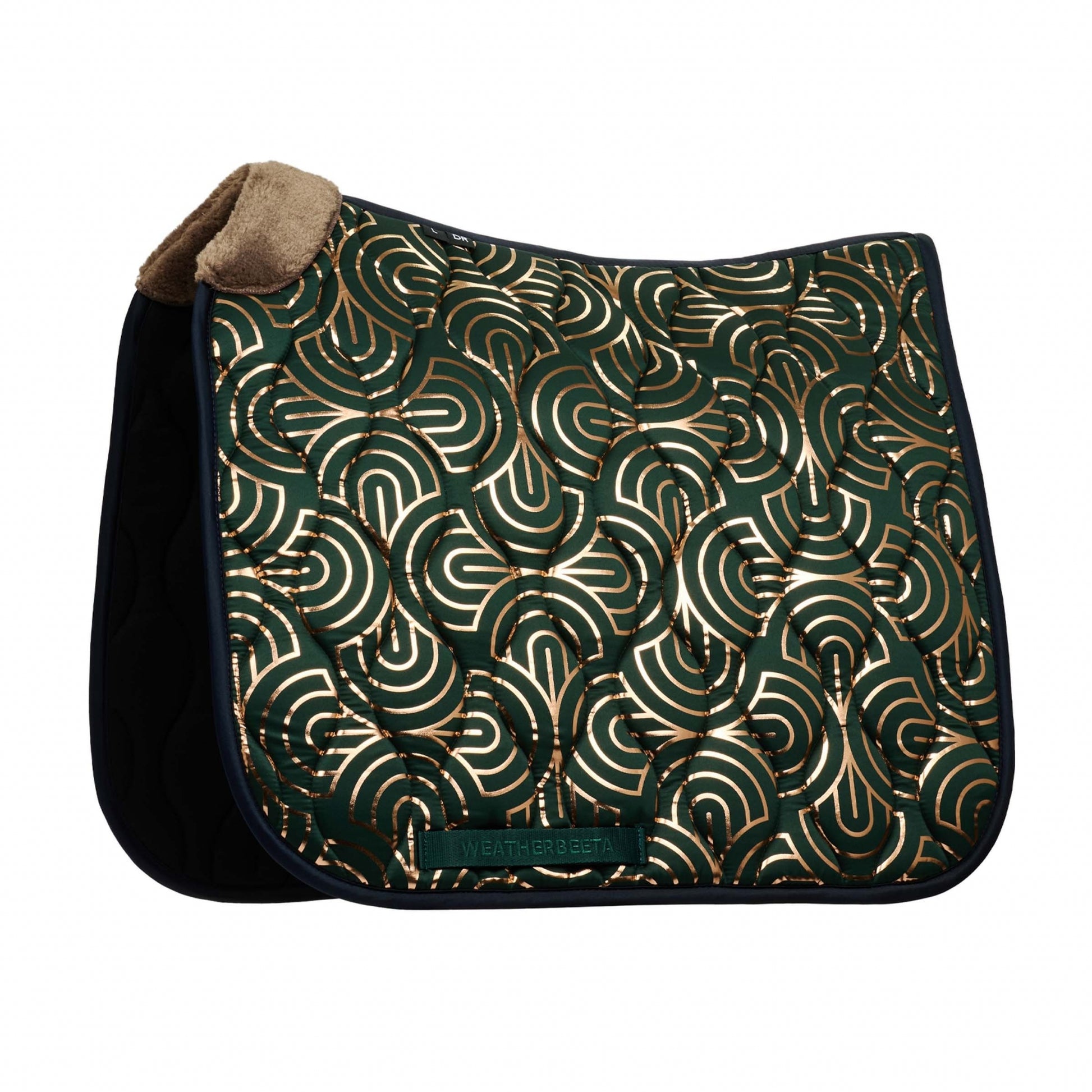 Weatherbeeta Spark Foil Print Dressage Saddle Pad