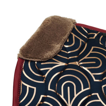 Weatherbeeta Spark Foil Print Dressage Saddle Pad