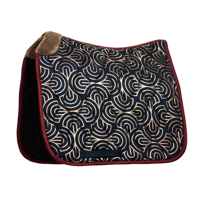 Weatherbeeta Spark Foil Print Dressage Saddle Pad