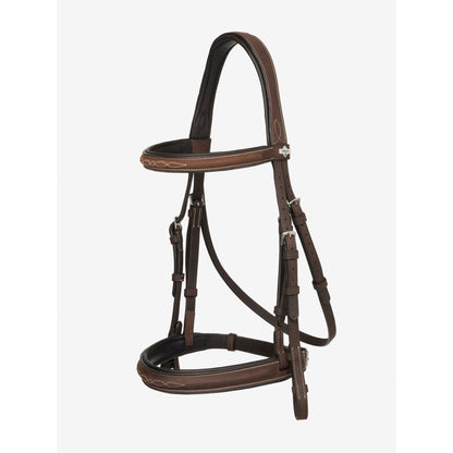 LeMieux Stitched Hunter Bridle with Laced Reins