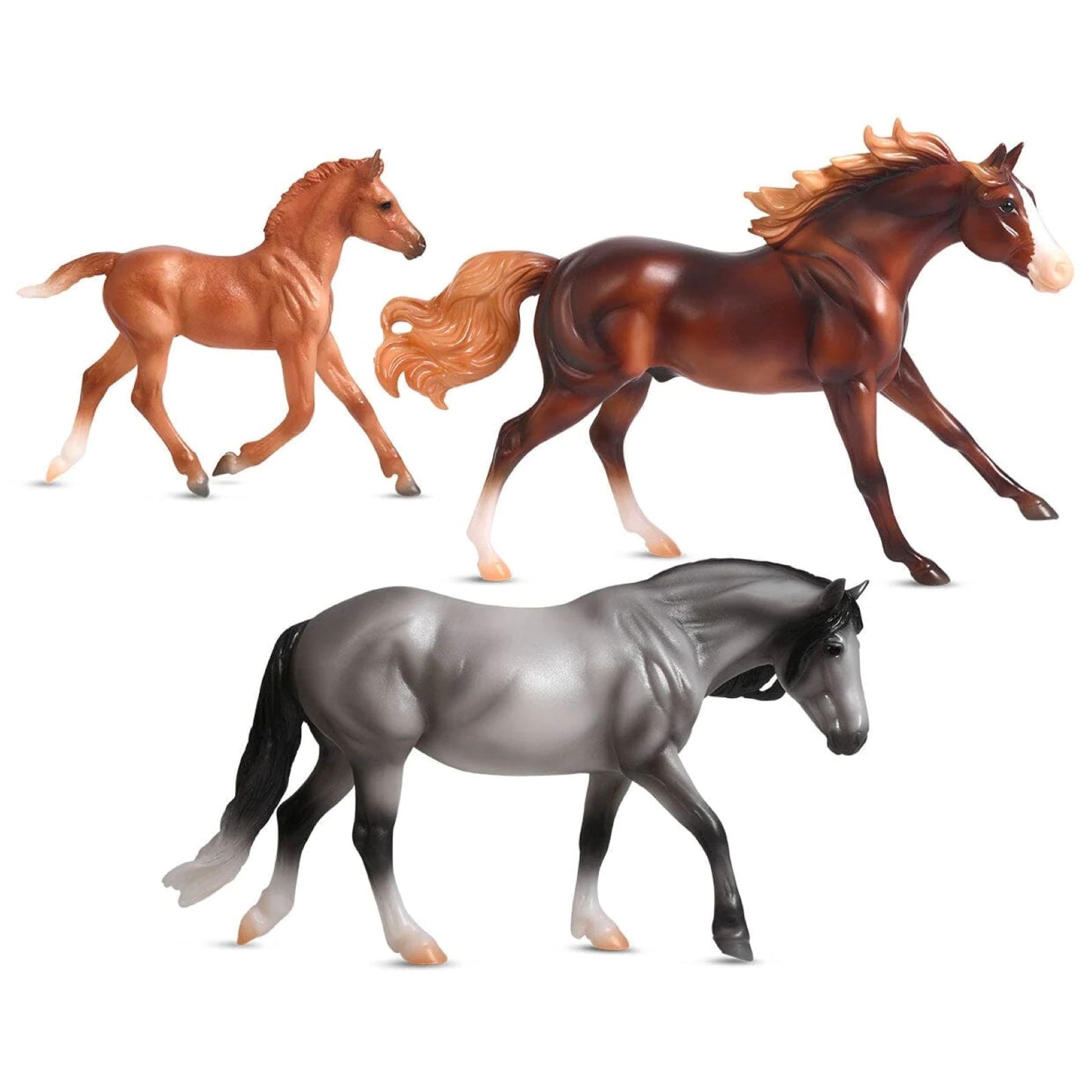 Breyer Playful Pony Horse Family