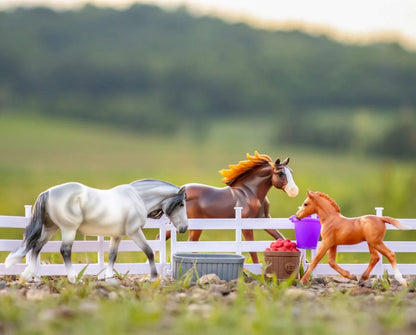 Breyer Playful Pony Horse Family