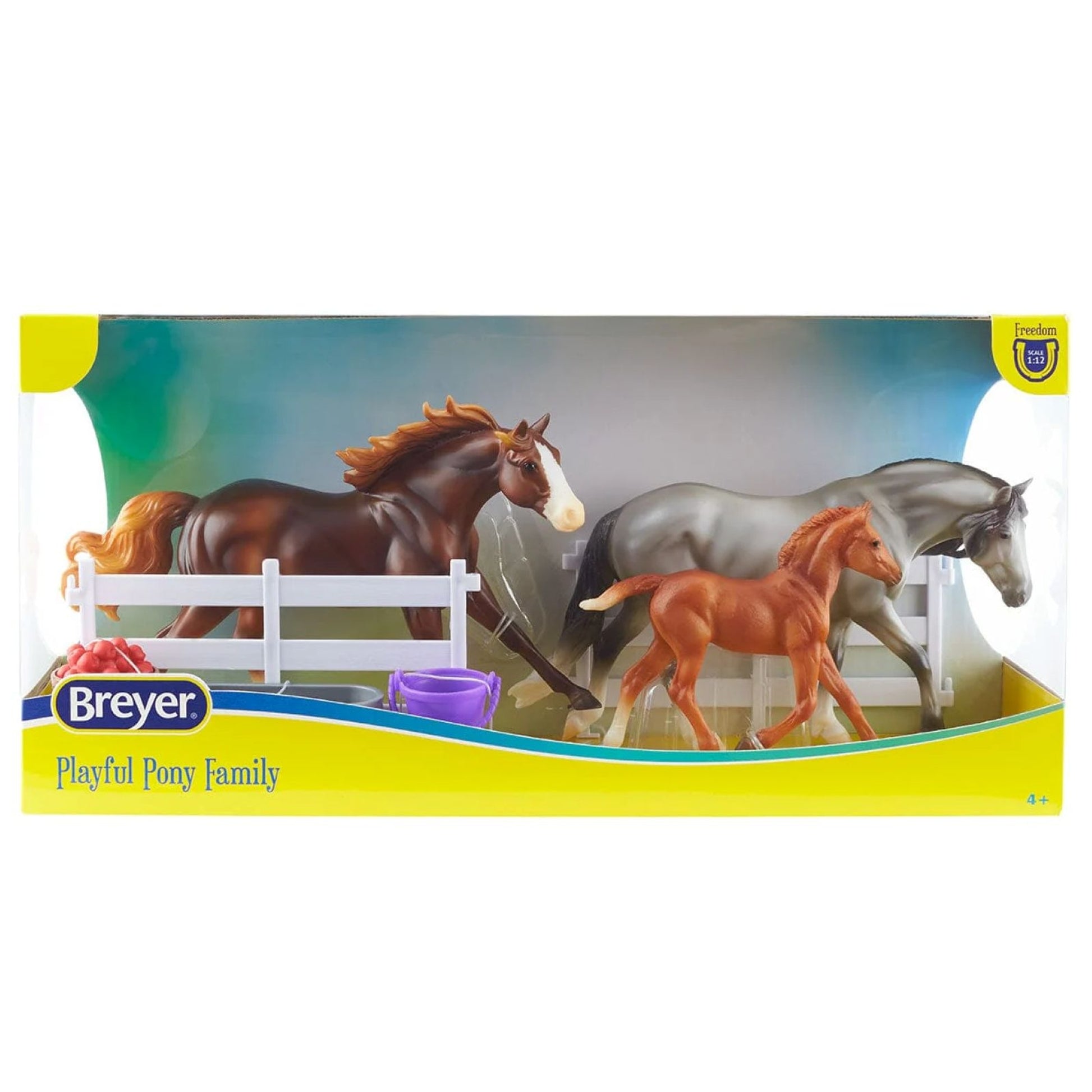 Breyer Playful Pony Horse Family