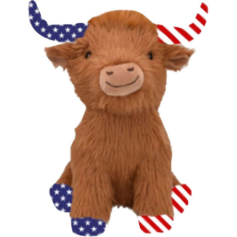 Multipet Jumbo Americana Highland Cow Dog Toy
