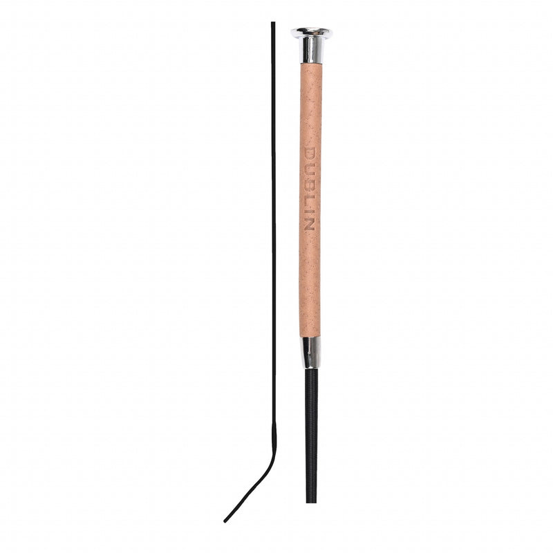 Dublin Fancy Stitch Leather Dressage Whip