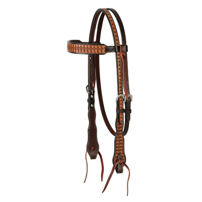 Weaver Floret Tooled Headstall